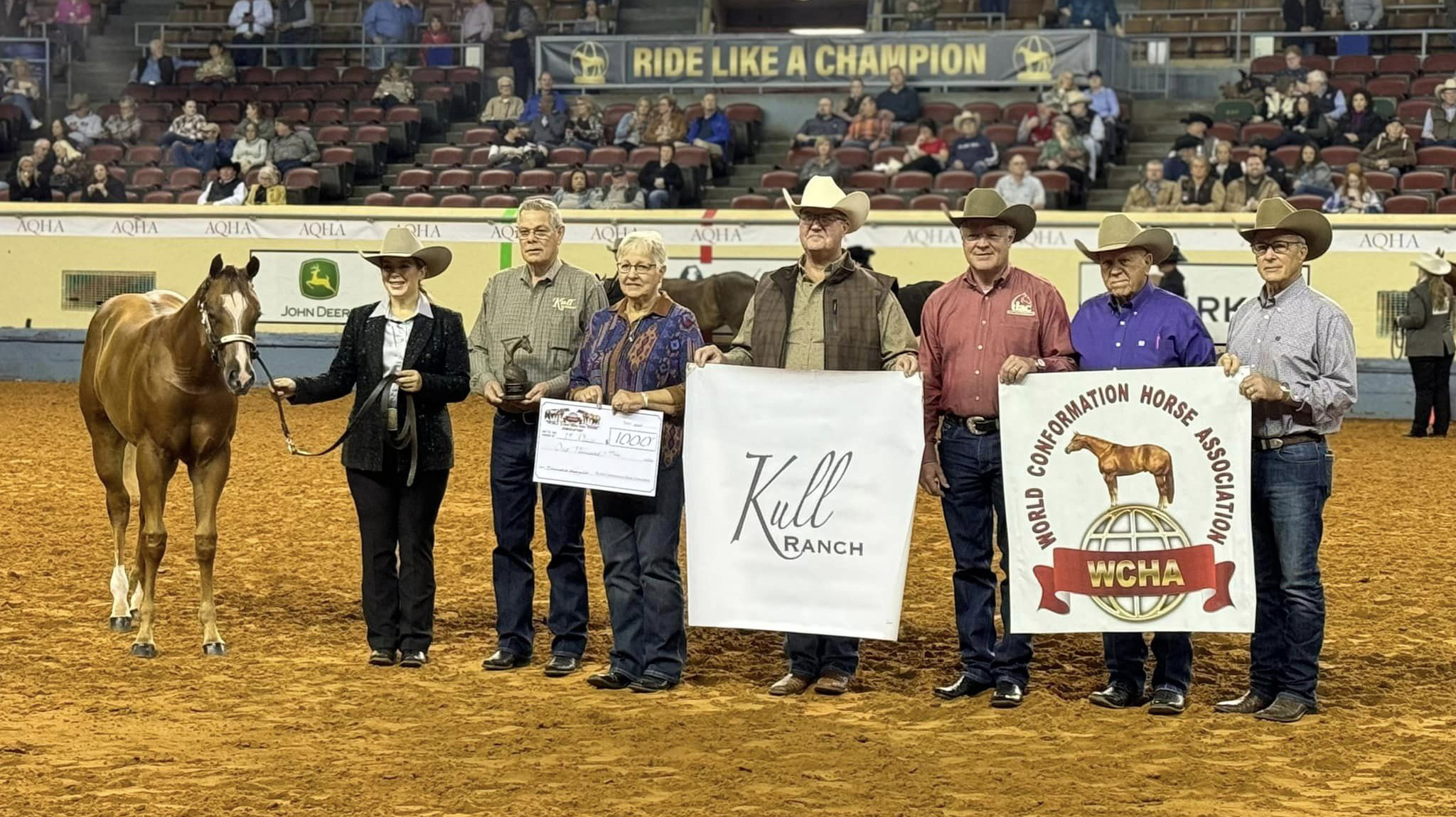 WCHA 2024 World JR Class-Colts-04-Intermediate Champion-Toots McGee-Rose Santos